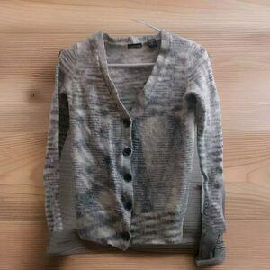 Moda International Cardigan Rabbit Hair, Nylon, & Wool Size Med.